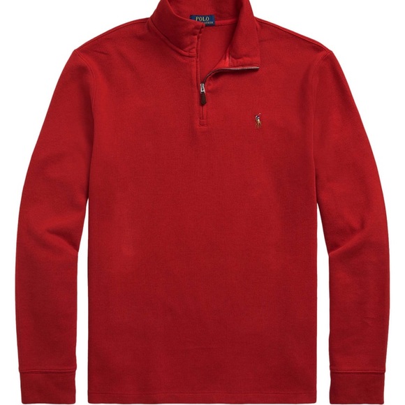 Polo by Ralph Lauren Estate-Rib Mock Collar Sweatshirt - Picture 2 of 4
